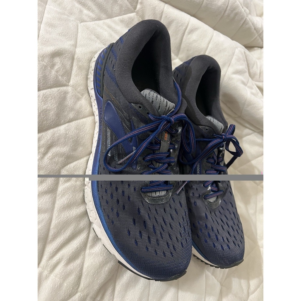 Brooks Transcend 6 Men's Size 10‎ D (Medium) Running Shoes Gray Blue